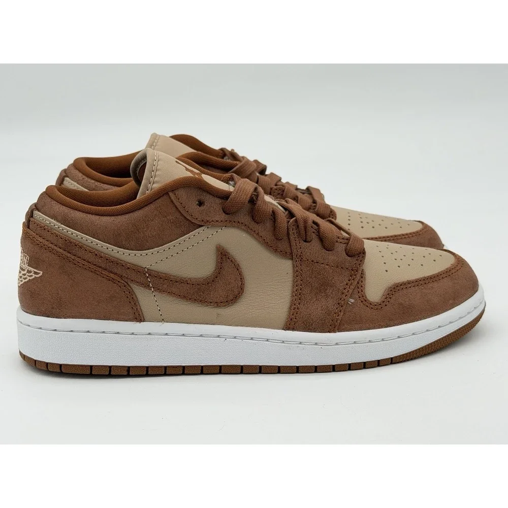 Women's Size 8 - Nike Jordan 1 Low Se Legend Coffee FJ3453-200 No Box Lid